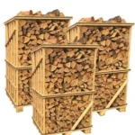 Brennholz Hartholz-Mix (25 cm) – 3 Paletten (9,9 rm) – PEFC-zertifiziert