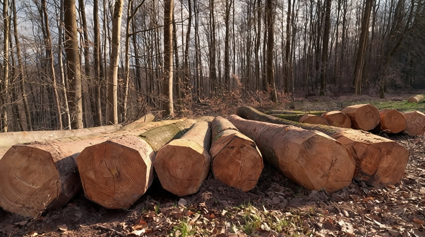 Premium Buchenstammholz